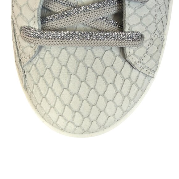 P448 John low top sneaker in margot with lace-up style glittery laces women's 40 - Picture 7 of 14